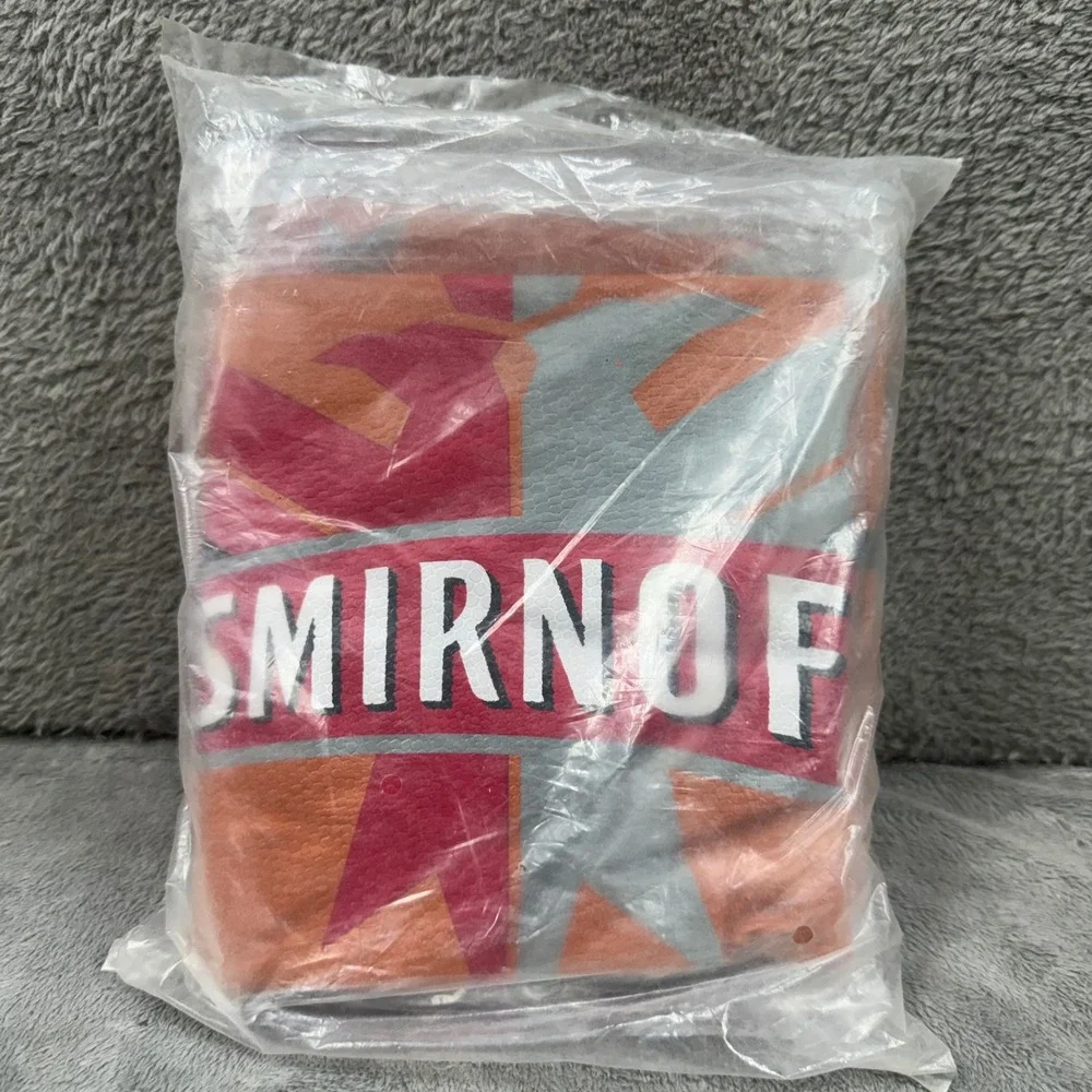 Smirnoff Inflatable Basketball Bar‎ Decor Red White Blue NEW 2004 Promo Vintage